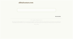 Desktop Screenshot of aldoalcantara.com